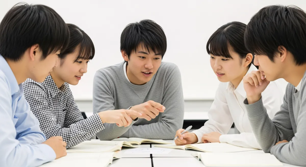 Groupe en discussion lors d’une séance